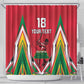 Guyana Cricket Amazon Warriors Custom Shower Curtain Go Champion - African Pride