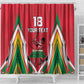 Guyana Cricket Amazon Warriors Custom Shower Curtain Go Champion - African Pride