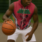 Guyana Cricket Amazon Warriors Custom Sleeveless Zip Hoodie Go Champion - African Pride