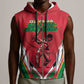 Guyana Cricket Amazon Warriors Custom Sleeveless Zip Hoodie Go Champion - African Pride