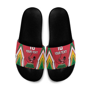 Guyana Cricket Amazon Warriors Custom Slide Sandals Go Champion