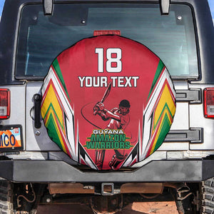 Guyana Cricket Amazon Warriors Custom Spare Tire Cover Go Champion - African Pride