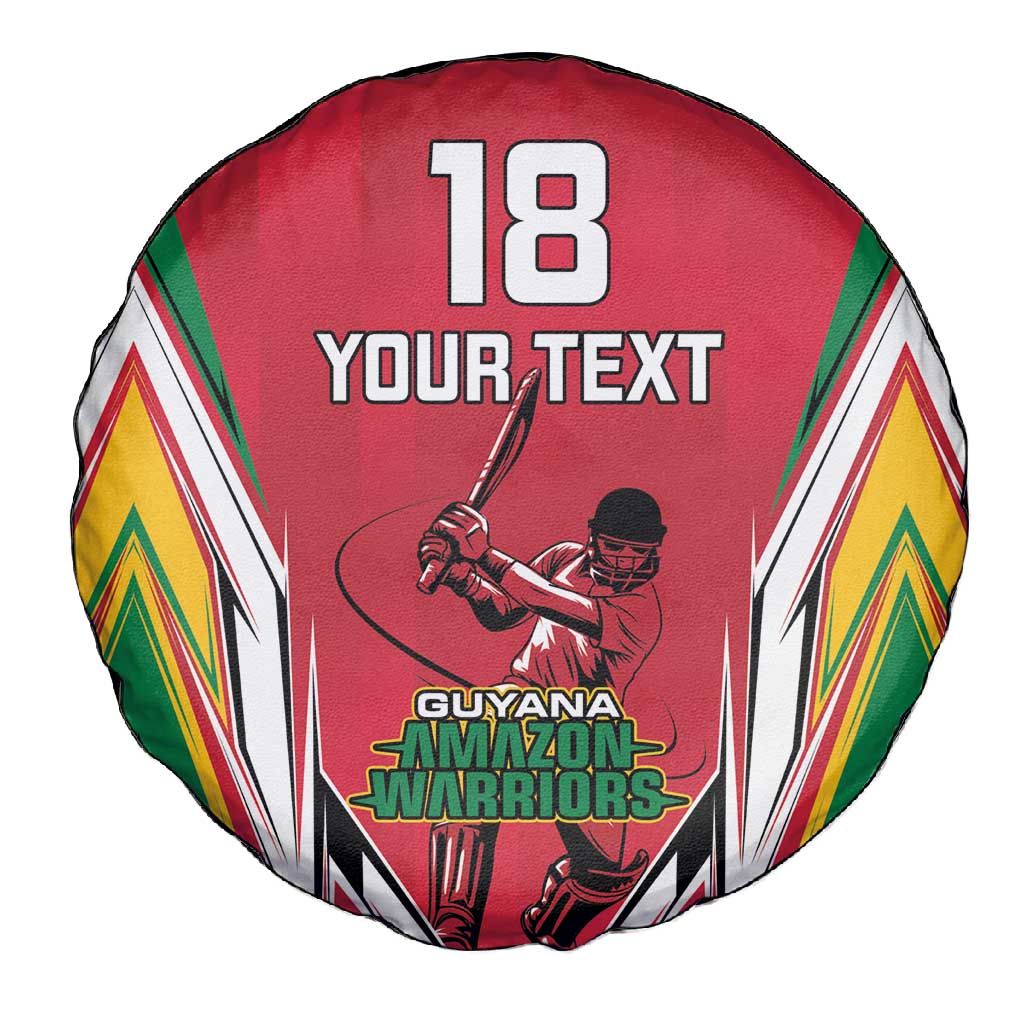 Guyana Cricket Amazon Warriors Custom Spare Tire Cover Go Champion - African Pride