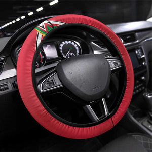 Guyana Cricket Amazon Warriors Steering Wheel Cover Go Champion - African Pride