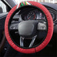 Guyana Cricket Amazon Warriors Steering Wheel Cover Go Champion - African Pride