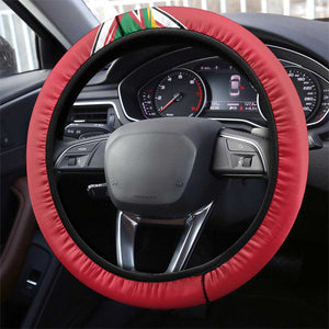 Guyana Cricket Amazon Warriors Steering Wheel Cover Go Champion - African Pride