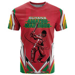 Guyana Cricket Amazon Warriors Custom T shirt Go Champion - African Pride