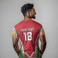 Guyana Cricket Amazon Warriors Custom T shirt Go Champion - African Pride
