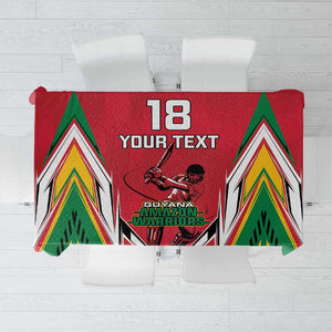 Guyana Cricket Amazon Warriors Custom Tablecloth Go Champion - African Pride