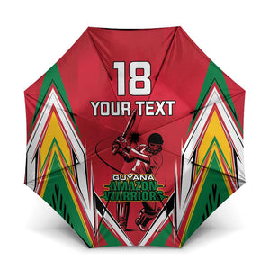 Guyana Cricket Amazon Warriors Custom Umbrella Go Champion