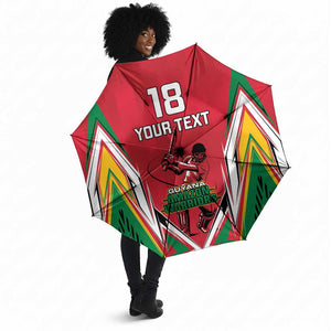 Guyana Cricket Amazon Warriors Custom Umbrella Go Champion