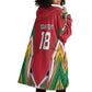 Guyana Cricket Amazon Warriors Custom Wearable Blanket Hoodie Go Champion - African Pride