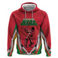 Guyana Cricket Amazon Warriors Custom Zip Hoodie Go Champion - African Pride