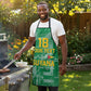 One Team One Game Guyana Football Custom Apron Pride Of Guyana Green Version