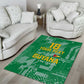 One Team One Game Guyana Football Custom Area Rug Pride Of Guyana Green Version - African Pride