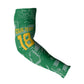 One Team One Game Guyana Football Custom Arm Sleeves Pride Of Guyana Green Version