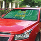 One Team One Game Guyana Football Custom Auto Sun Shade Pride Of Guyana Green Version