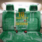 One Team One Game Guyana Football Custom Back Car Seat Cover Pride Of Guyana Green Version - African Pride