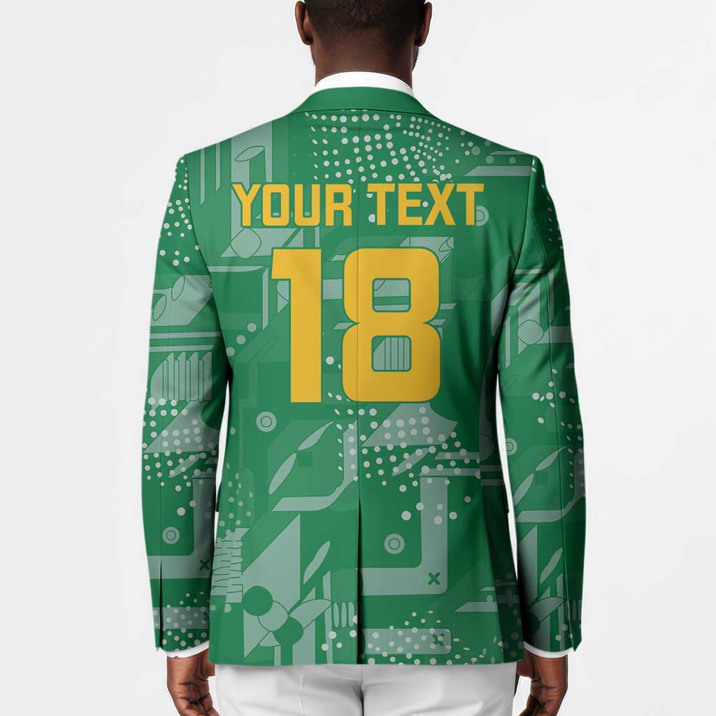 One Team One Game Guyana Football Custom Blazer Pride Of Guyana Green Version