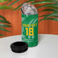 One Team One Game Guyana Football Custom 4 in 1 Can Cooler Tumbler Pride Of Guyana Green Version - African Pride