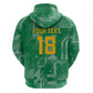 One Team One Game Guyana Football Custom Hoodie Pride Of Guyana Green Version - African Pride