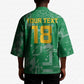 One Team One Game Guyana Football Custom Kimono Pride Of Guyana Green Version