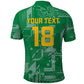 One Team One Game Guyana Football Custom Polo Shirt Pride Of Guyana Green Version - African Pride