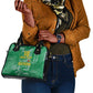 One Team One Game Guyana Football Custom Shoulder Handbag Pride Of Guyana Green Version - African Pride