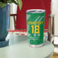 One Team One Game Guyana Football Custom Tumbler Cup Pride Of Guyana Green Version - African Pride