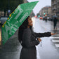 One Team One Game Guyana Football Custom Umbrella Pride Of Guyana Green Version