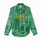 One Team One Game Guyana Football Custom Women Casual Shirt Pride Of Guyana Green Version - African Pride