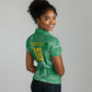 One Team One Game Guyana Football Custom Women Polo Shirt Pride Of Guyana Green Version - African Pride