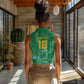 One Team One Game Guyana Football Custom Women Sleeveless Polo Shirt Pride Of Guyana Green Version - African Pride