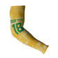One Team One Game Guyana Football Custom Arm Sleeves Pride Of Guyana Yellow Version