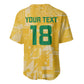 One Team One Game Guyana Football Custom Baseball Jersey Pride Of Guyana Green Version - African Pride