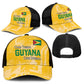 One Team One Game Guyana Baseball Net Cap Pride Of Guyana Green Version - African Pride