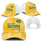 One Team One Game Guyana Baseball Net Cap Pride Of Guyana Green Version - African Pride