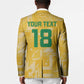 One Team One Game Guyana Football Custom Blazer Pride Of Guyana Yellow Version