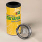 One Team One Game Guyana Football Custom 4 in 1 Can Cooler Tumbler Pride Of Guyana Green Version - African Pride