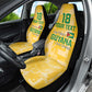 One Team One Game Guyana Football Custom Car Seat Cover Pride Of Guyana Green Version - African Pride