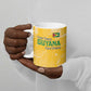 One Team One Game Guyana Football Custom Ceramic Mug Pride Of Guyana Yellow Version
