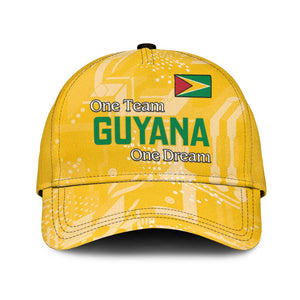 One Team One Game Guyana Classic Cap Pride Of Guyana Green Version - African Pride
