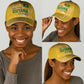 One Team One Game Guyana Classic Cap Pride Of Guyana Green Version - African Pride