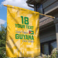 One Team One Game Guyana Football Custom Garden Flag Pride Of Guyana Green Version - African Pride