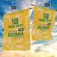 One Team One Game Guyana Football Custom Garden Flag Pride Of Guyana Green Version - African Pride