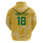 One Team One Game Guyana Football Custom Hoodie Pride Of Guyana Green Version - African Pride