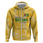 One Team One Game Guyana Football Custom Hoodie Pride Of Guyana Green Version - African Pride
