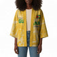 One Team One Game Guyana Football Custom Kimono Pride Of Guyana Yellow Version