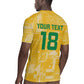 One Team One Game Guyana Football Custom Rugby Jersey Pride Of Guyana Green Version - African Pride