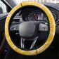 One Team One Game Guyana Football Steering Wheel Cover Pride Of Guyana Green Version - African Pride